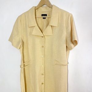 Women’s vintage beige shirtdress